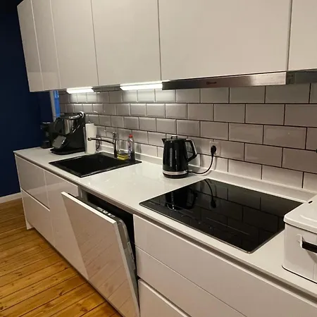 Stylischer Altbau Im Zentrum Apartament